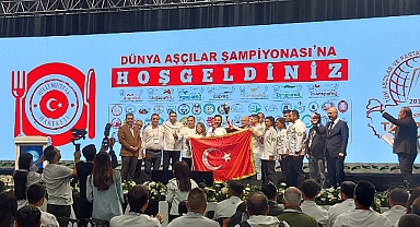 Dünya Aşçılar Şampiyonası'nda Türkiye 1. oldu