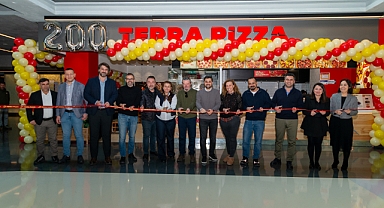 Terra Pizza 200. şubesi ile hızlı büyümesini sürdürüyor