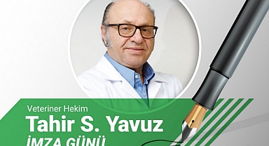 Tahir Yavuz, Bursa Tarım Fuarında kitaplarını imzalayacak