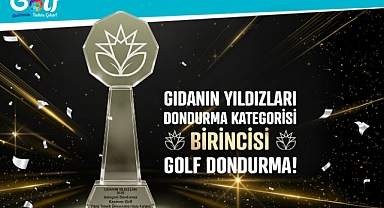 Gıdanın yıldızları dondurma kategorisi birincisi golf dondurma