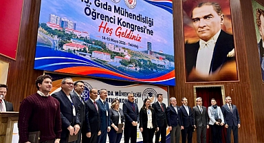 15. Gıda Mühendisliği Öğrenci Kongresi Tekirdağ'da tamamlandı