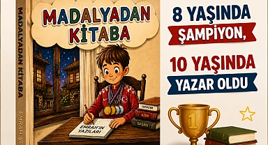 8 yaşında şampiyon, 10 yaşında yazar oldu