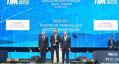 Ferrero Fındık, ihracat şampiyonu oldu