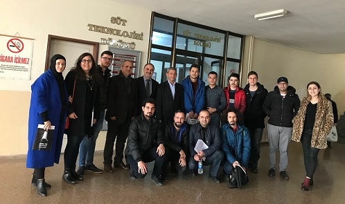 Süt Uzmanlarından ders alıyorlar